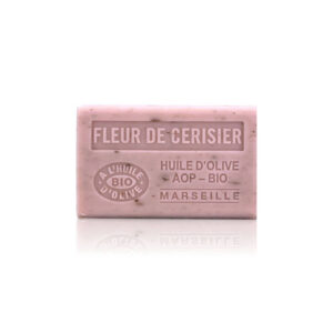 Savon Fleur de cerisier exfoliant  - Beurre de karité 125Gr