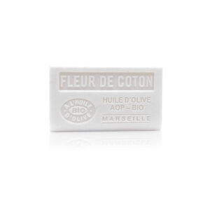 Savon Fleur de coton - Beurre de karité 125Gr