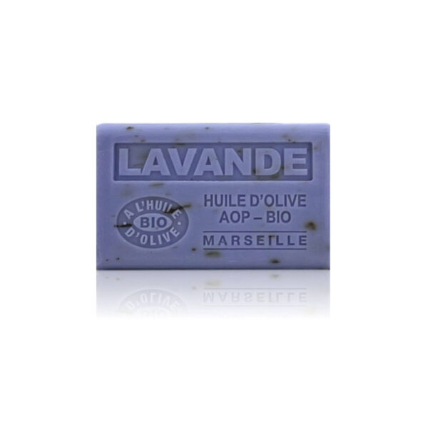 Savon Lavande exfoliant - Beurre de karité 125Gr