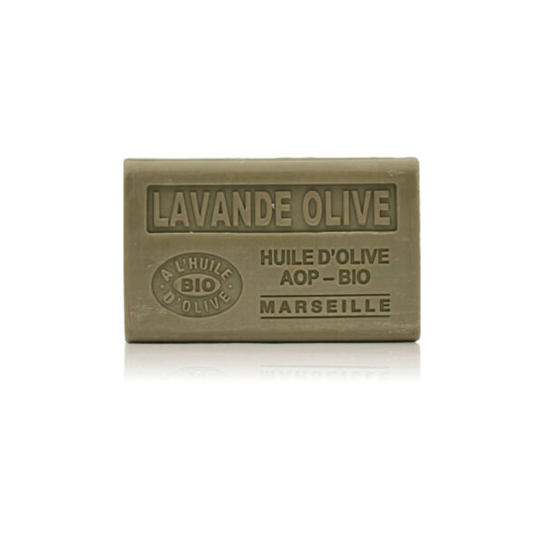 Savon Lavande olive - Beurre de karité 125Gr