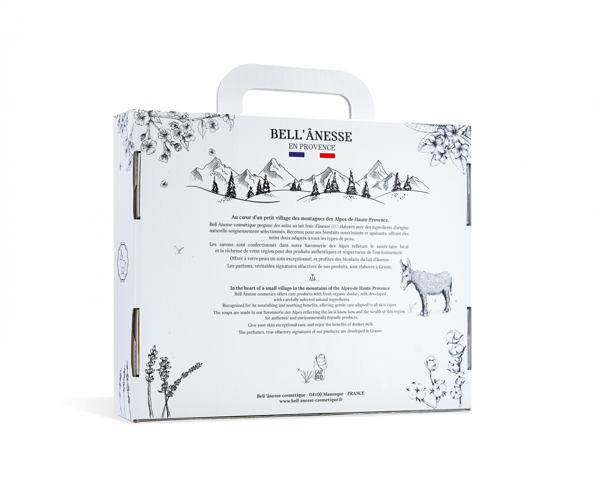 Coffret Découverte au lait d’ânesse Bio Coffret Découverte au lait d’ânesse Bio – Image 2